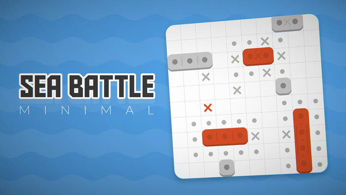 Sea Battle Minimal Logo