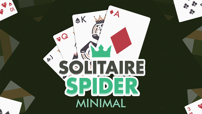 Solitaire Spider Minimal Logo